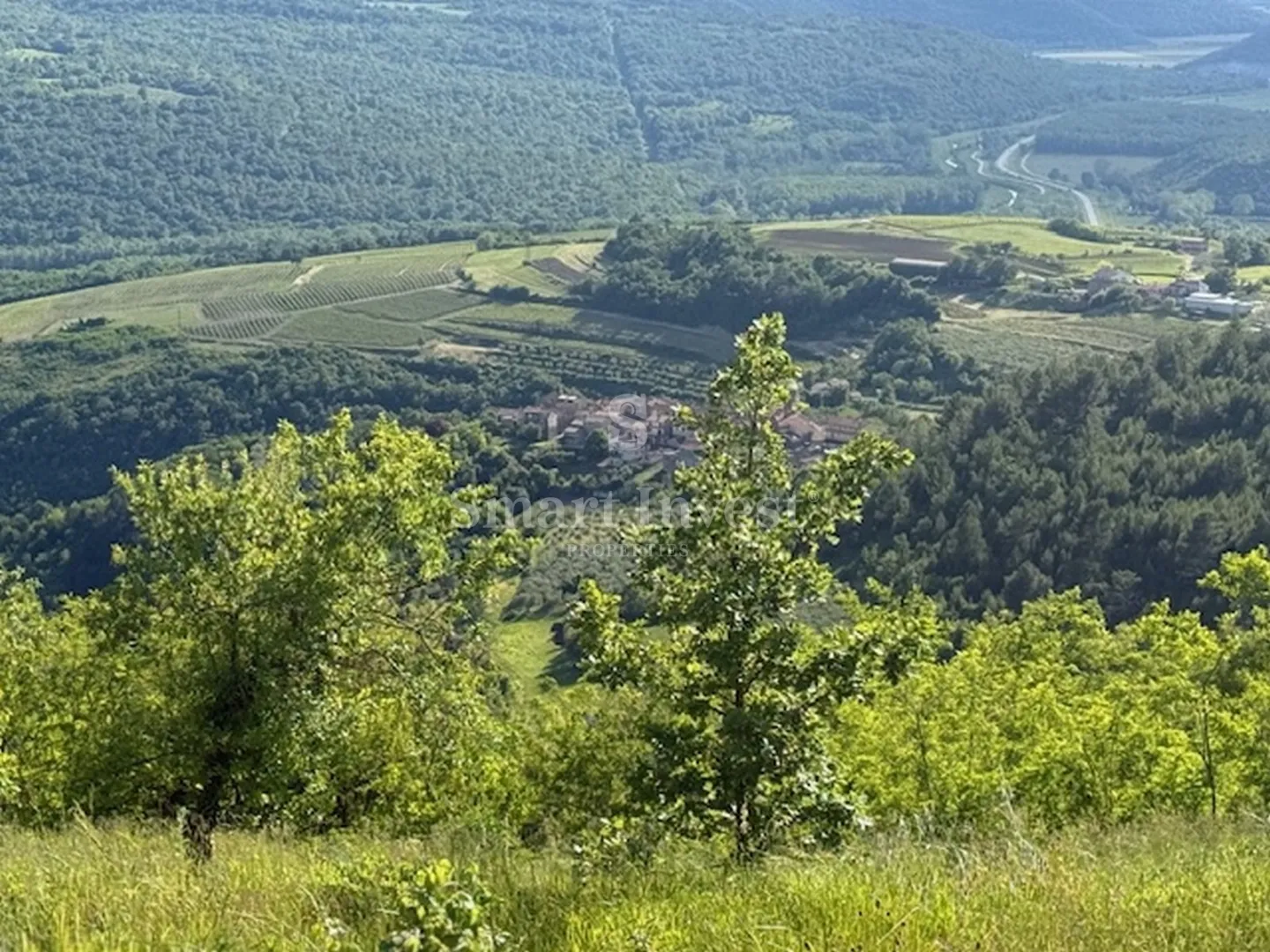 istra - završje, prekrasan teren od 1989 m2, sa idejnim projektom - slika 4