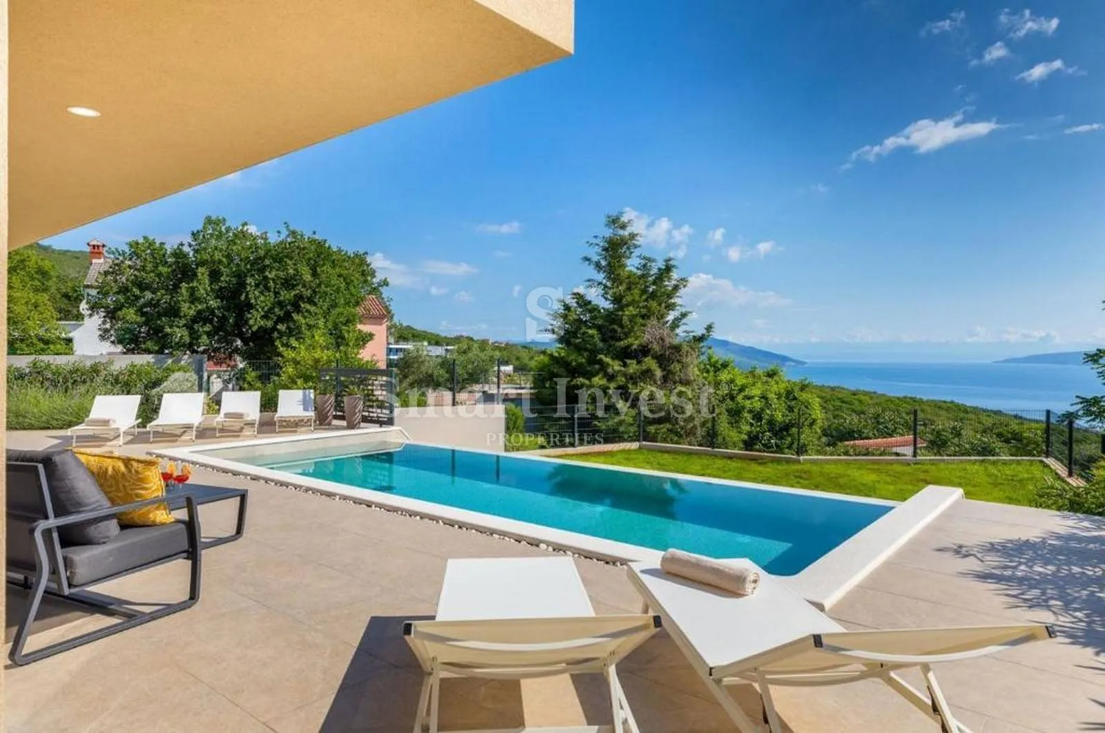 istra, rabac okolica, nova luksuzna vila s pogledom na more - slika 29