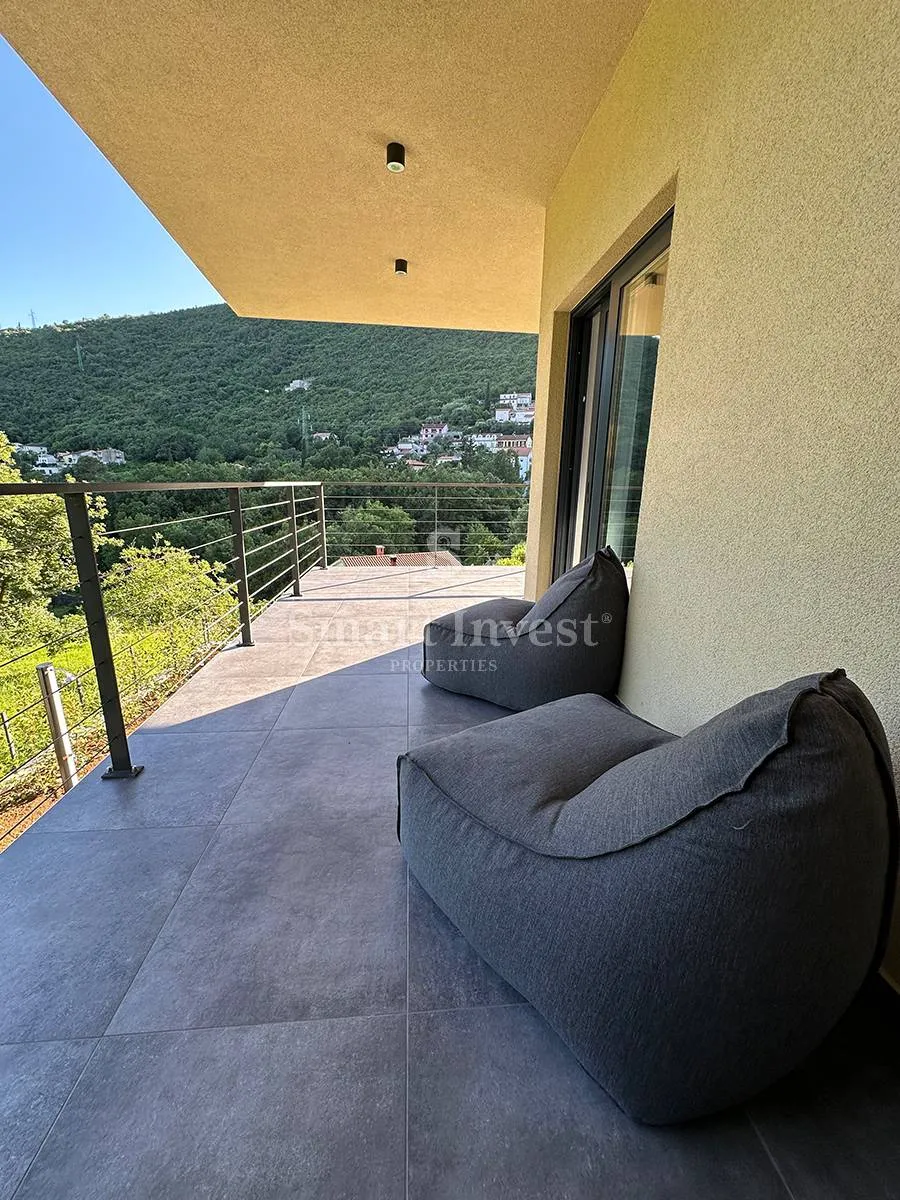 mošćenička draga, prekrasna vila s bazenom u blizini mora - slika 23