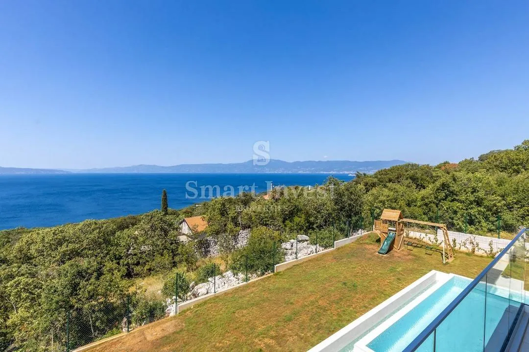 kostrena - predivna moderna vila s panoramskim pogledom - slika 45