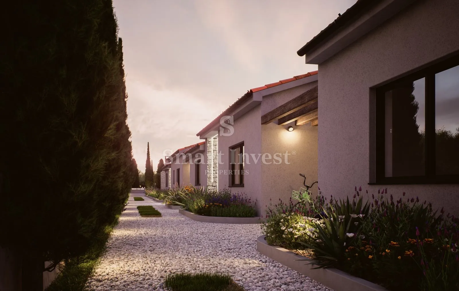 poreč - kaštelir, moderna kuća u nizu, u izgradnji - slika 14