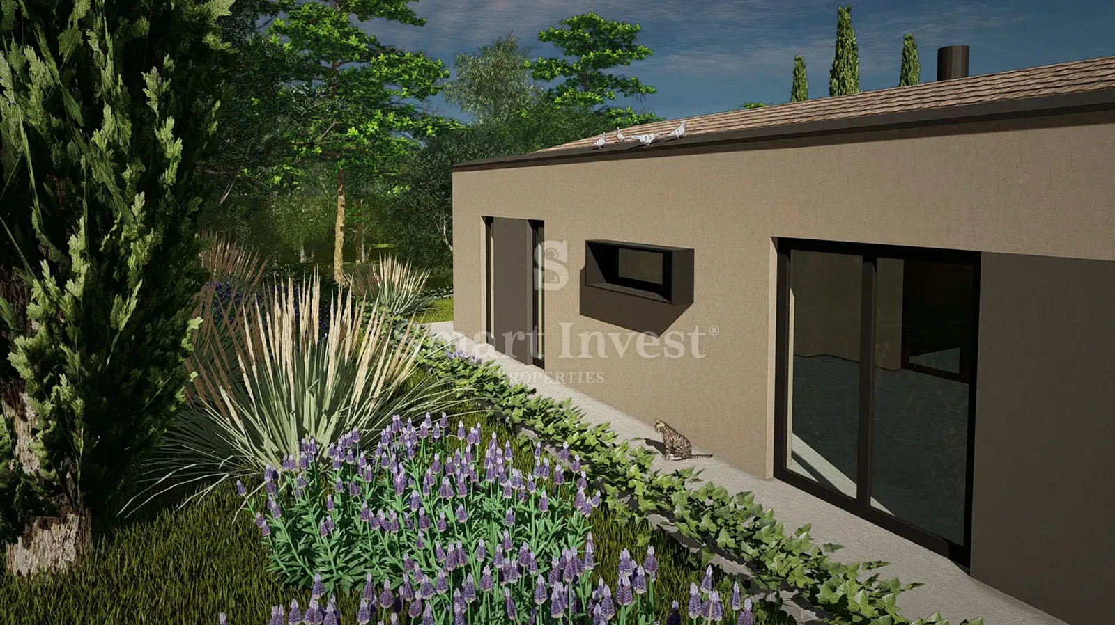 istra - gračišće, građevinsko zemljište s projektom, 1375 m2 - slika 13
