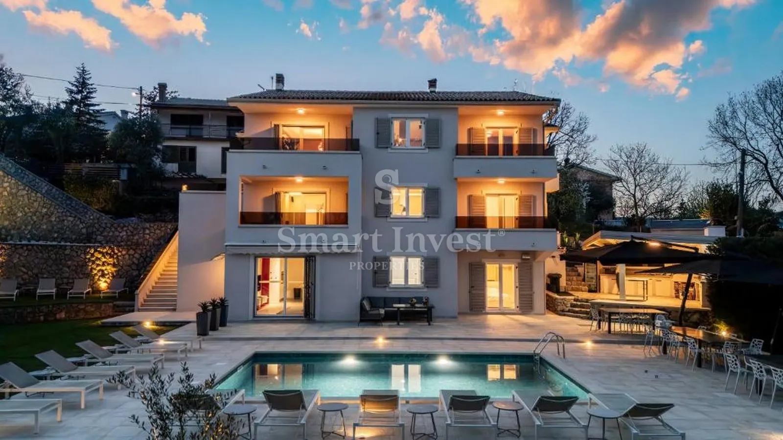 opatija - pobri, luksuzna vila s bazenom i pogledom na more - slika 2