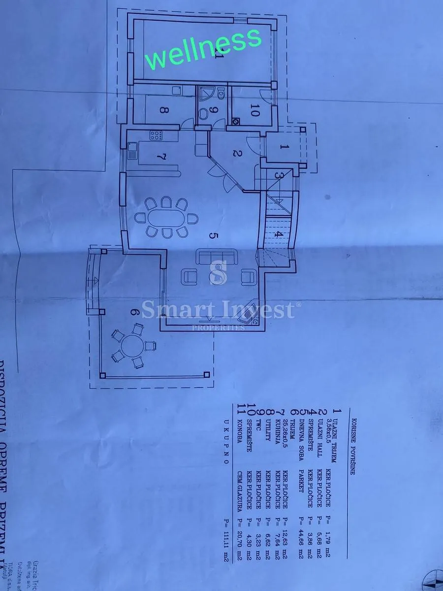 bregi, nova kuća s bazenom i pogledom na more - slika 42
