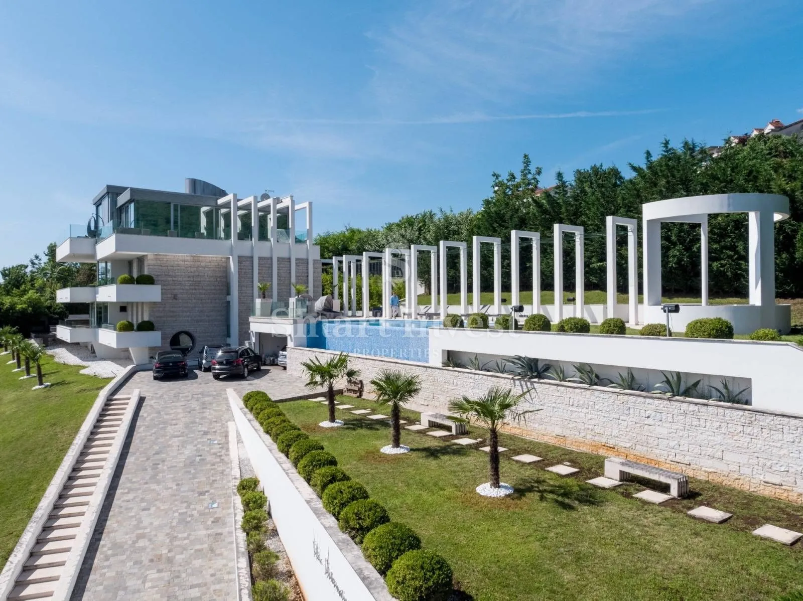 opatijska rivijera - ičići, ekskluzivna moderna vila 150 m od mora - slika 1
