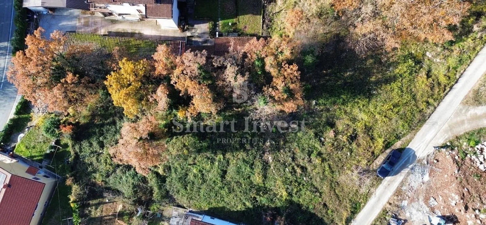BREGI - MATULJI, građevinsko zemljište s pogledom na more! - Bregi, Matulji
