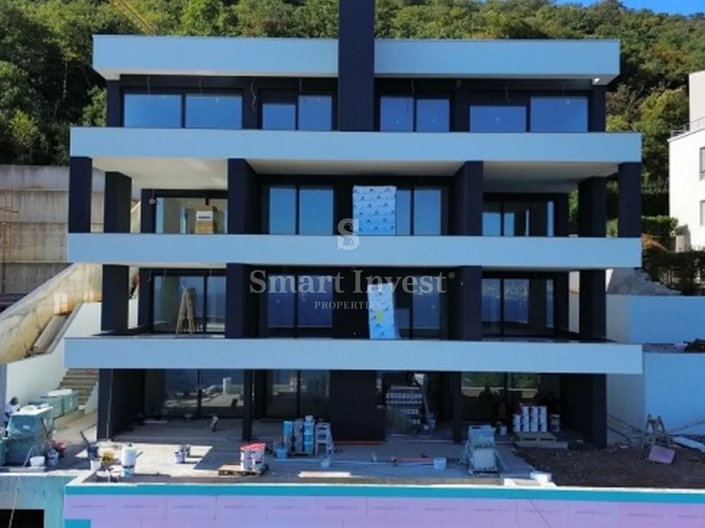 OPATIJA, stan 2S+DB s pogledom na more u luksuznoj novogradnji (A5)
