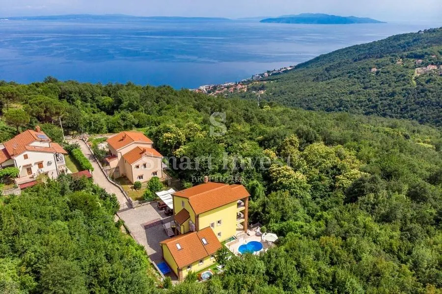 opatija okolica, prekrasna vila s bazenom i pogledom na more u mirnom okuženju, prodaja - slika 30