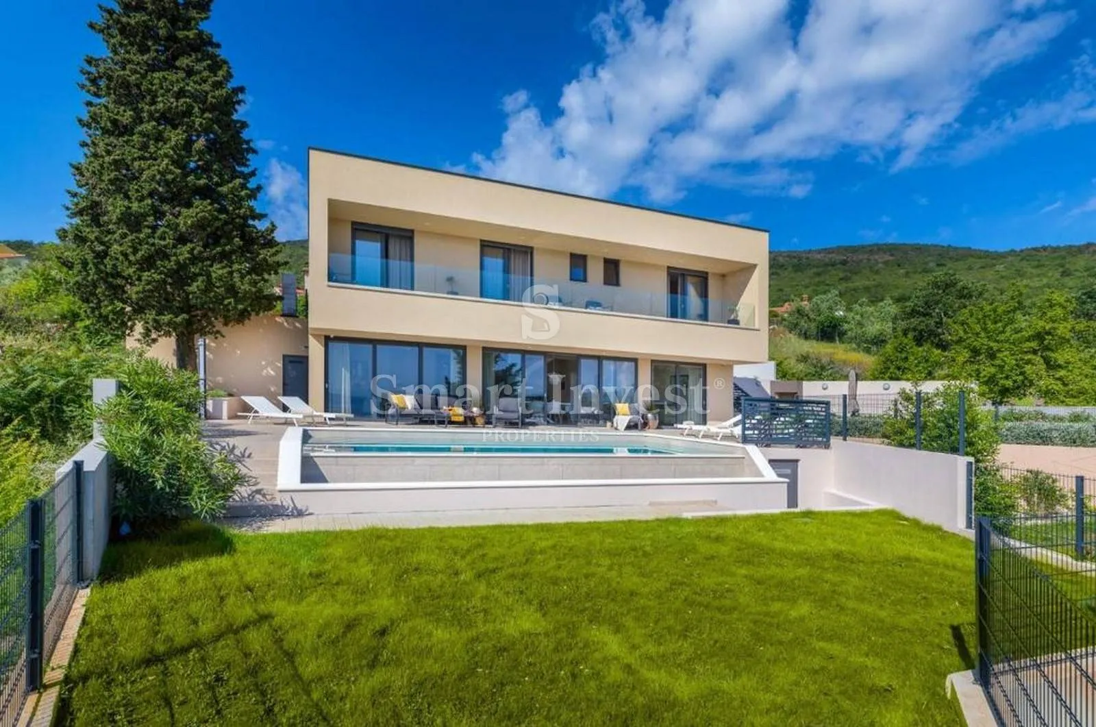 istra, rabac okolica, nova luksuzna vila s pogledom na more - slika 2