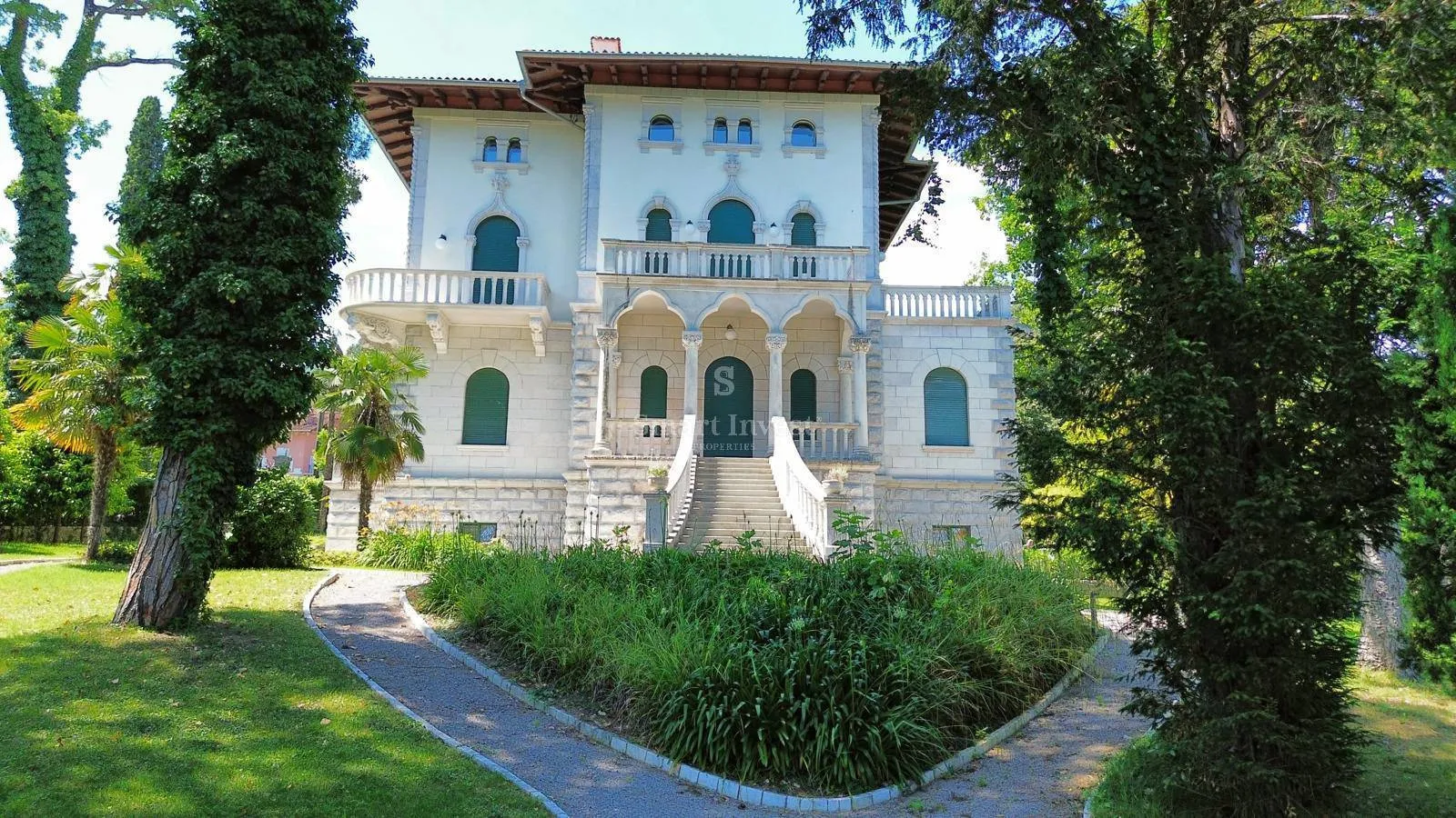 opatija, stara austrougarska vila uz more - slika 1