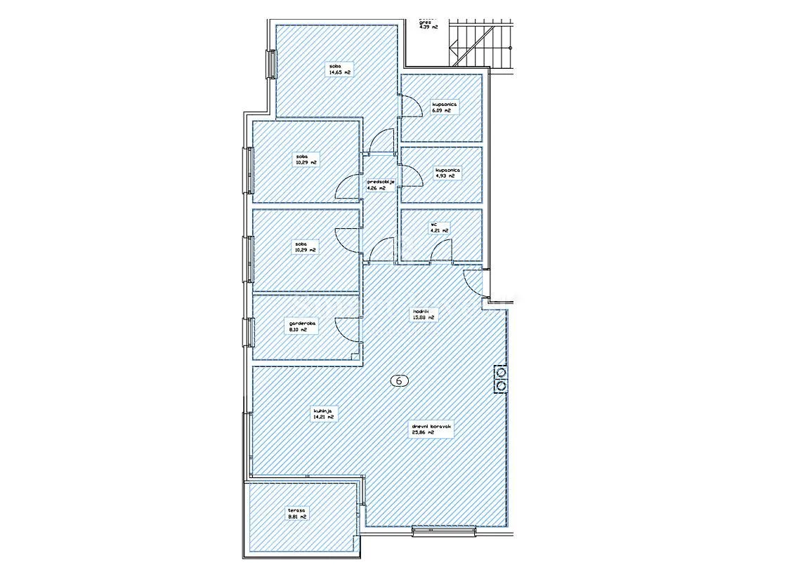 opatija - centar, ekskluzivna novogradnja 3s+db s pogledom na more i garažom (s6) - slika 27