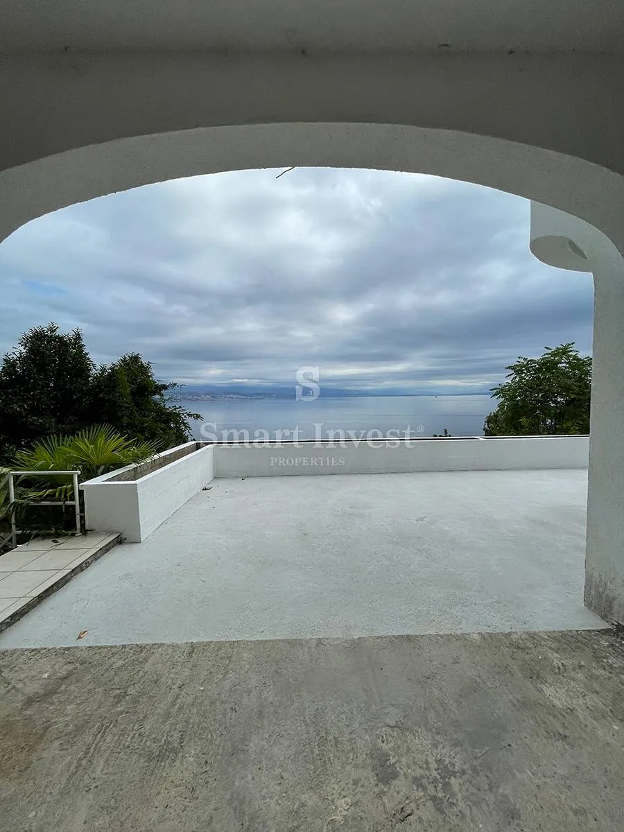 opatija, stan od 224 m2 u roh bau fazi + apartman 39 m2, s panoramskim pogledom na kvarner - slika 13