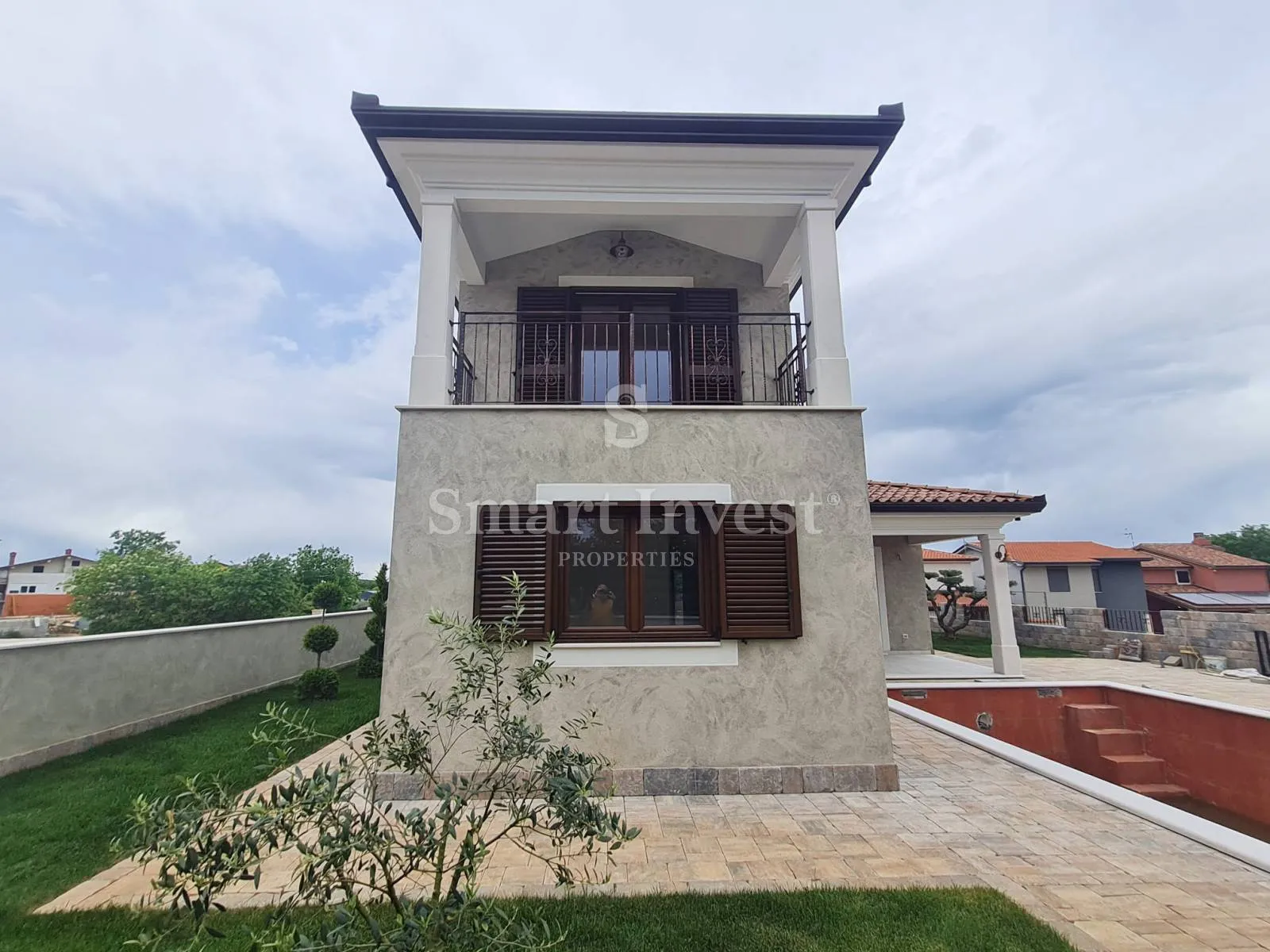 buje - kaštel, nova vila s bazenom u blizini slovenske granice - slika 13