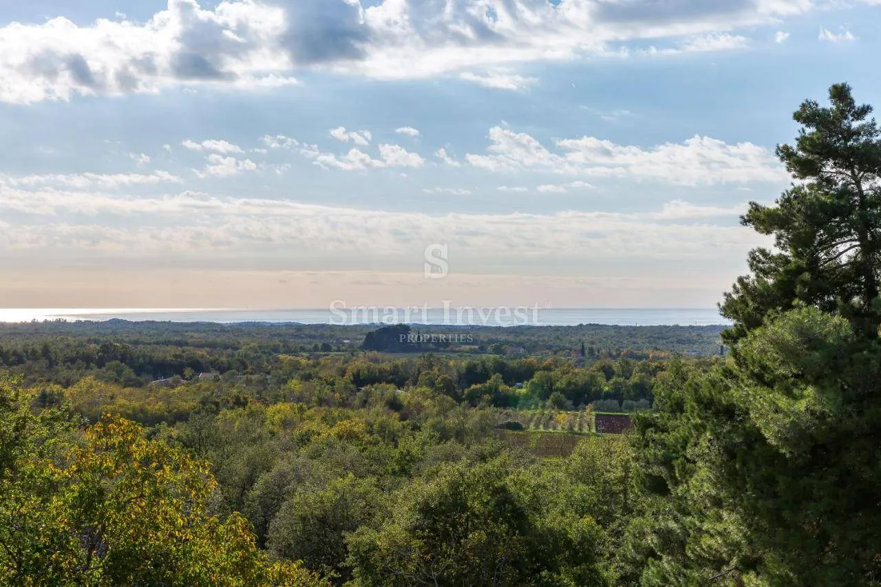 višnjan, kamena istarska vila s pogledom na more - slika 15