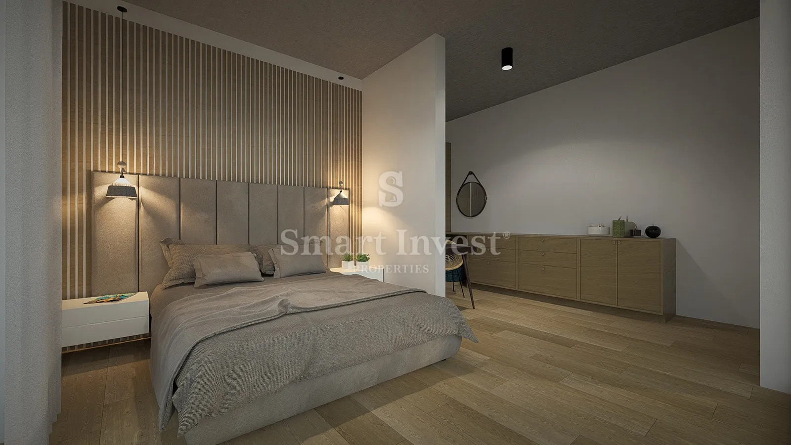 ičići, raskošni penthouse 3s+db s krovnom terasom i bazenom (a7) - slika 14