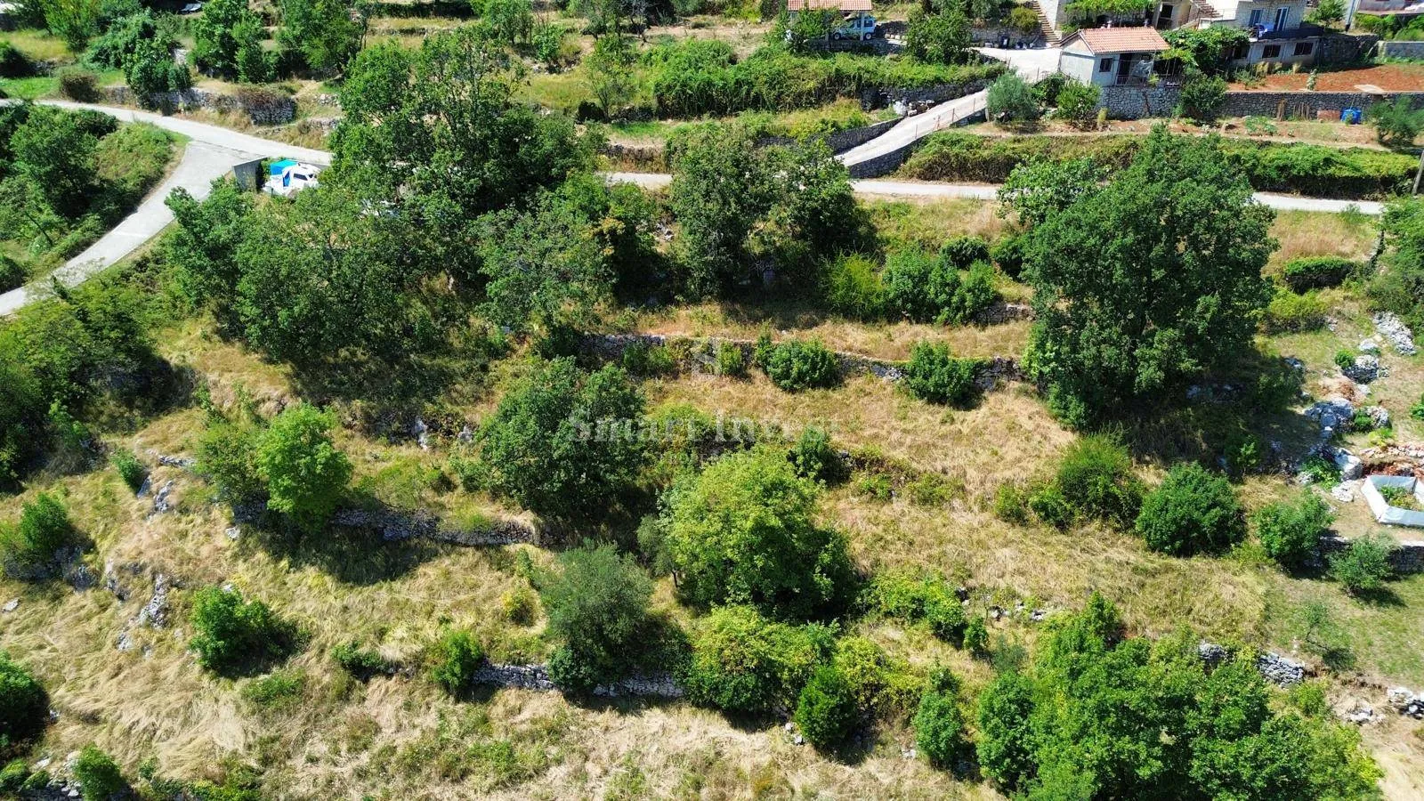 lovran - okolica, zemljište s pogledom na more i građevinskom dozvolom za vilu - slika 4