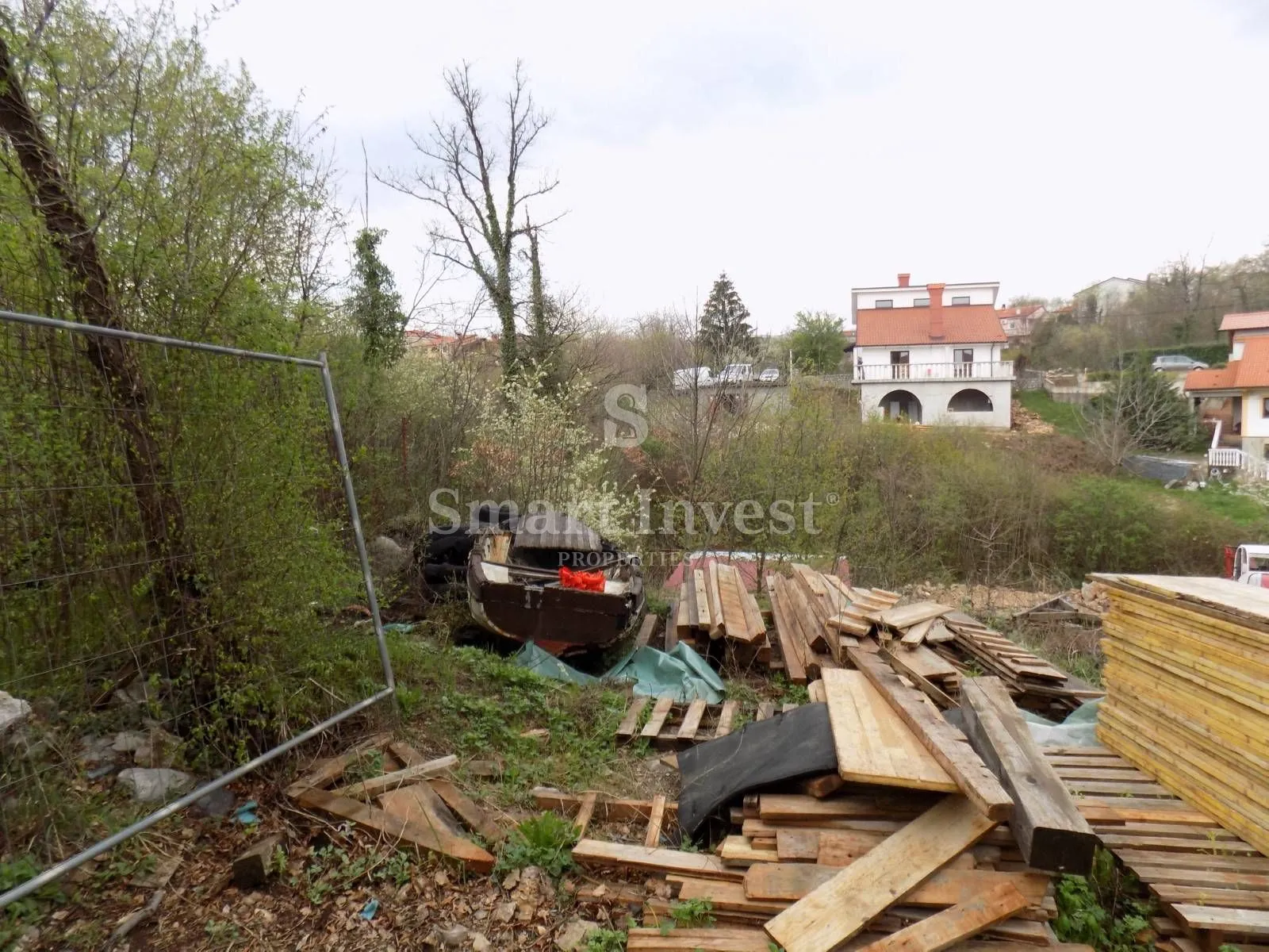 marčelji, zemljište s dozvolom za gradnju zgrade s 6 stanova - slika 2