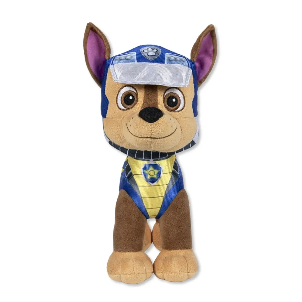 paw patrol dino rescue – chase plišana igračka, 27cm - slika 2