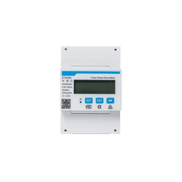 sungrow mjerač energije, 3-fazni smart energy meter dtsu666/5(80)a - slika 1