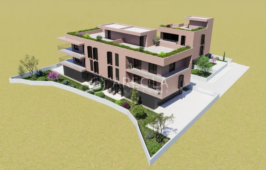 solin (mravince) - dvosoban stan u izgradnji ( 73,69 m2 m2, 2.kat) - slika 6