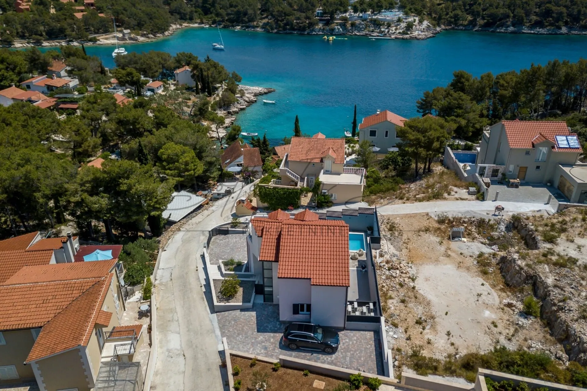 Građevinsko zemljište Brač-Milna prodaja! - Milna, Milna