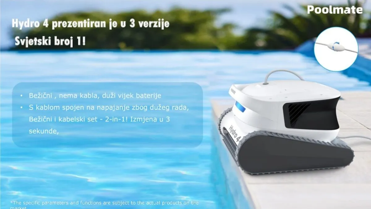 2 u 1 bazenski robot hydro 4 – bežični i žični - slika 12
