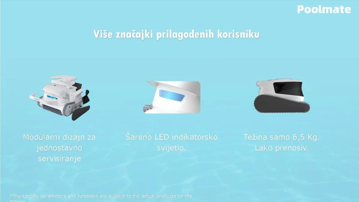 2 u 1 bazenski robot hydro 4 – bežični i žični - slika 23