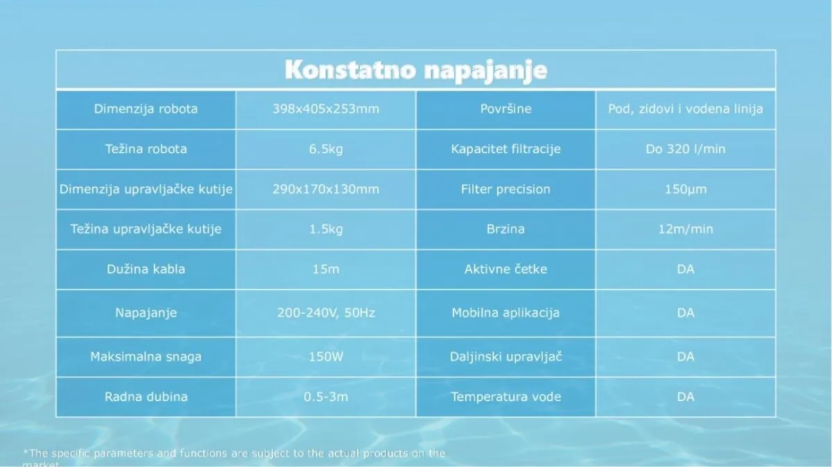 2 u 1 bazenski robot hydro 4 – bežični i žični - slika 25