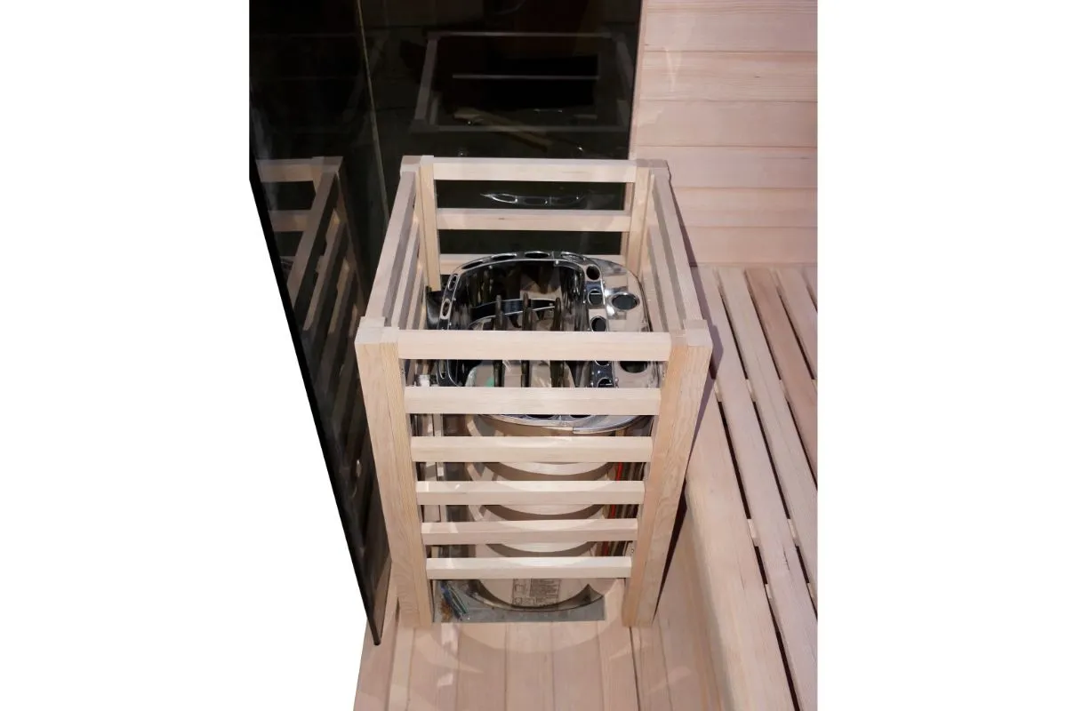 bio solna sauna – 180 x 140 x 200 cm – premium - slika 9