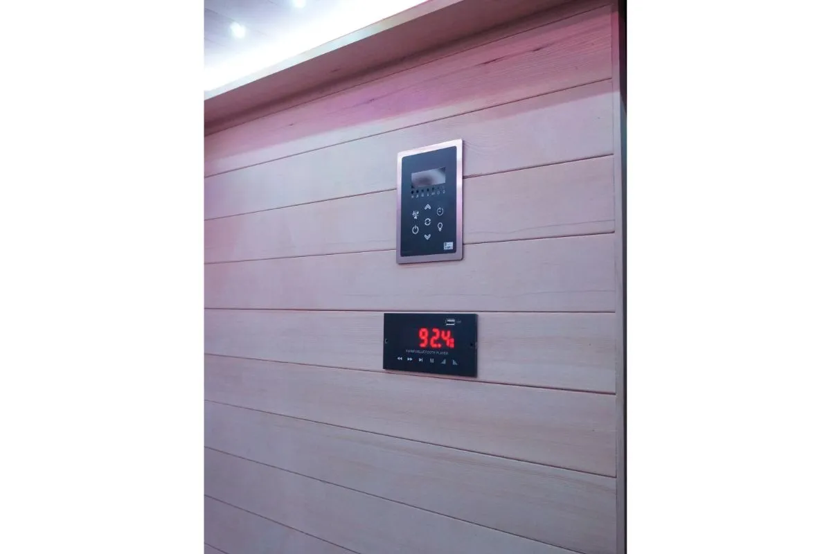 bio solna sauna – 180 x 140 x 200 cm – premium - slika 3