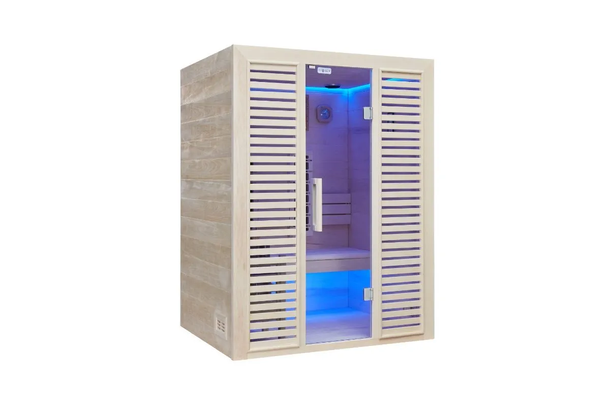 kombinirana sauna – 150 x 130 x 200 cm – elite – aspen - slika 13
