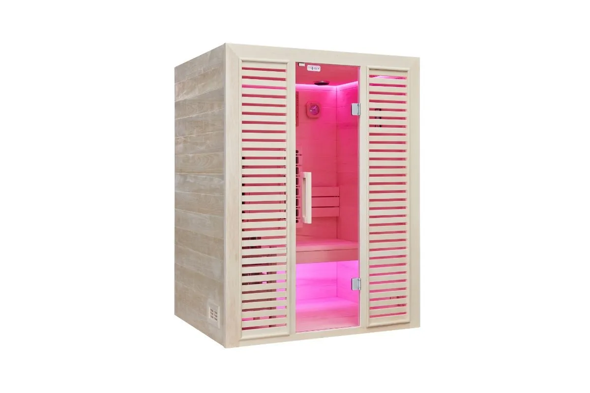 kombinirana sauna – 150 x 130 x 200 cm – elite – aspen - slika 24