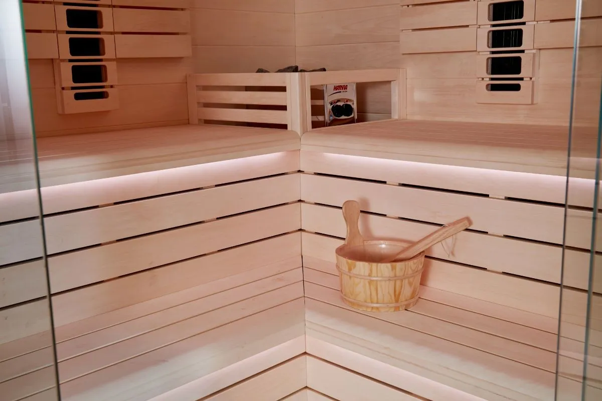 kombinirana sauna – 214 x 214 x 210 cm – elite – aspen - slika 25