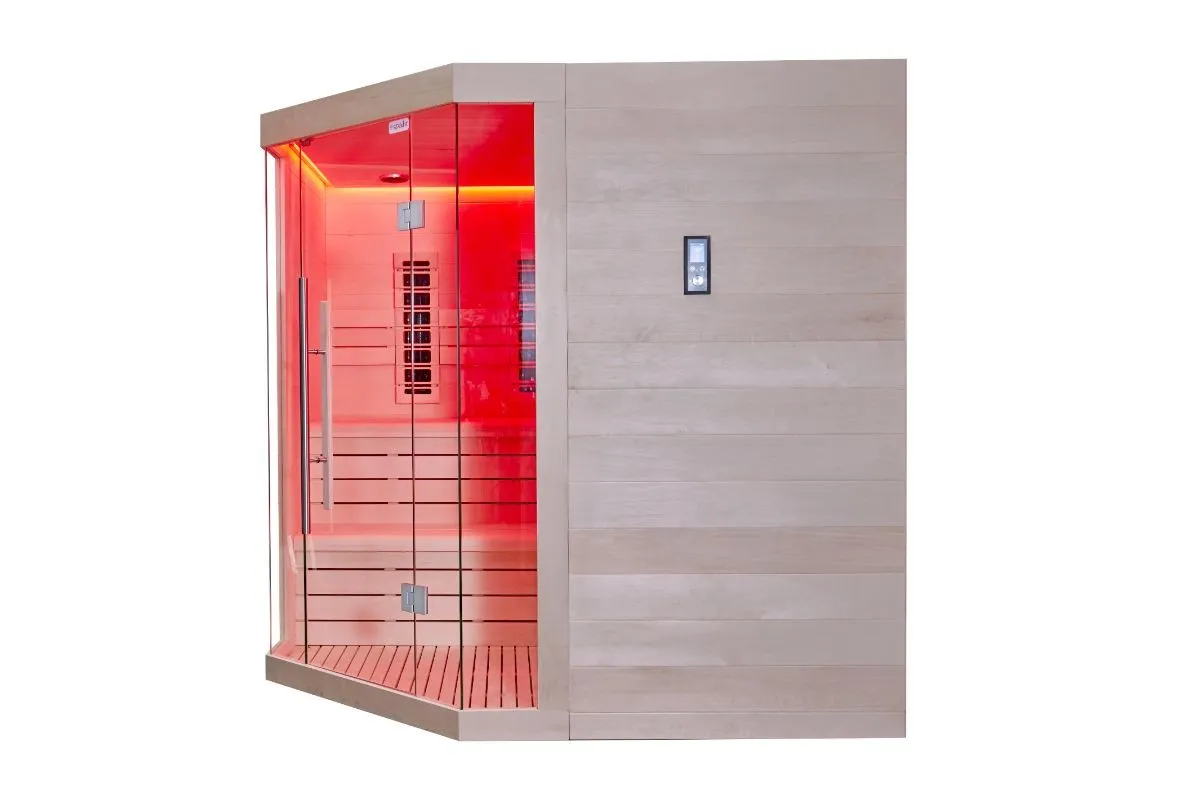 kombinirana sauna – 214 x 214 x 210 cm – elite – aspen - slika 23