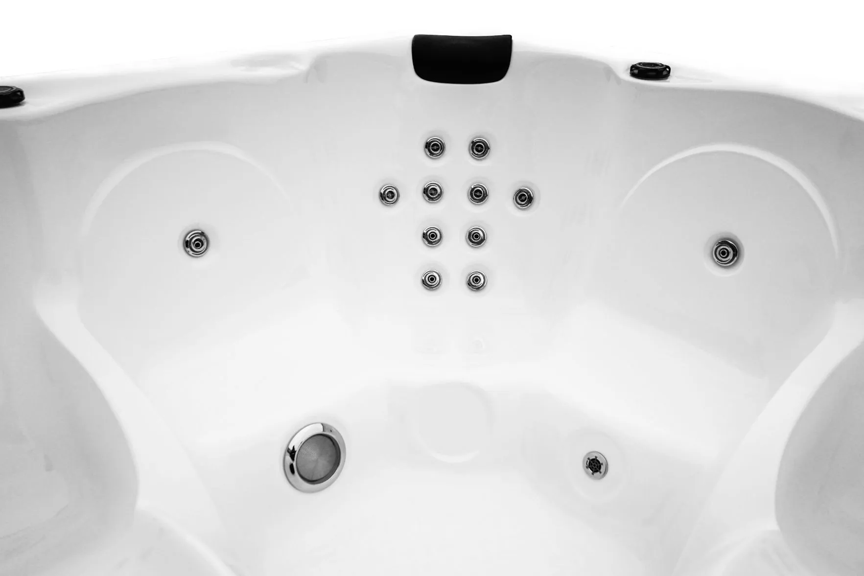 masažni bazen spa spin – 200 x 200 x 82 cm – za 5 osoba – budget serij - slika 2