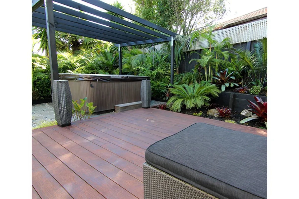 bioklimatska pergola gazebo za spa masažni bazen 3 x 4 m - slika 19