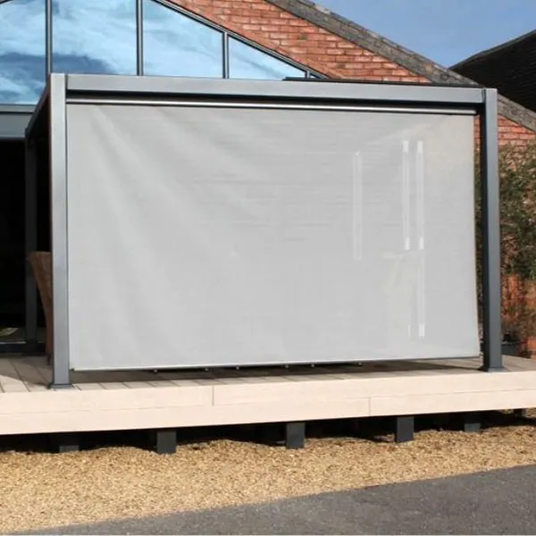 bioklimatska pergola gazebo za spa masažni bazen 3 x 4 m - slika 7