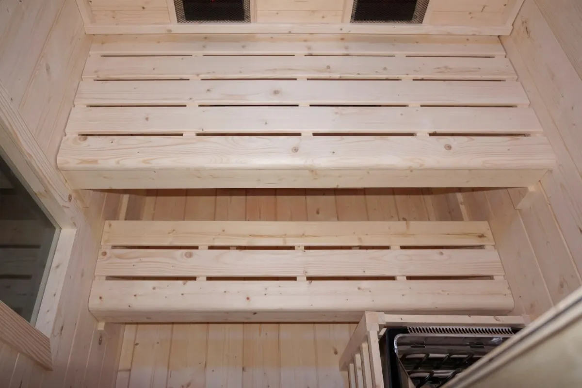 vanjska kombinirana sauna – infra + finska – 170 x 170 x 210 cm - slika 4