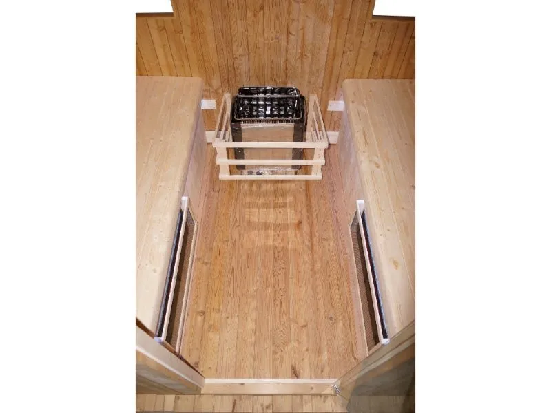 vanjska kombinirana sauna – infra + finska – 200 x 175 x 197 cm - slika 5