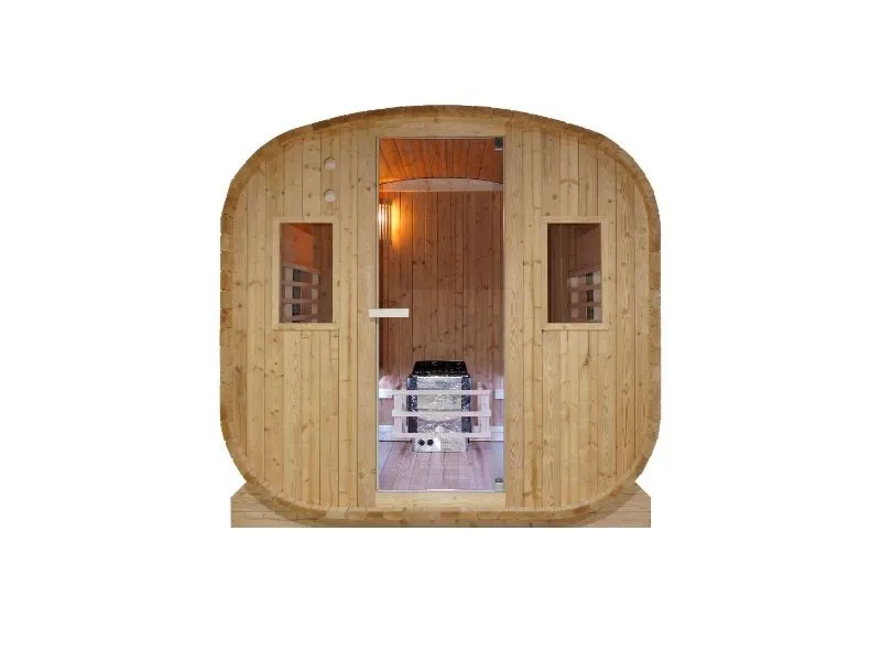 vanjska kombinirana sauna – infra + finska – 200 x 175 x 197 cm - slika 9