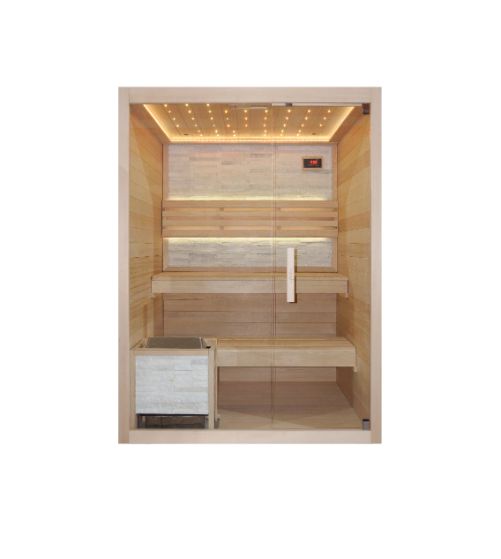 Finska sauna - PREMIUM - 1500 x 1300 x 2005 mm