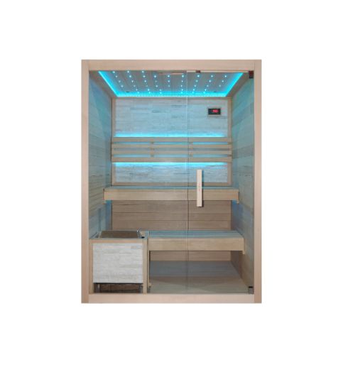 finska sauna - premium - 1500 x 1300 x 2005 mm - slika 4
