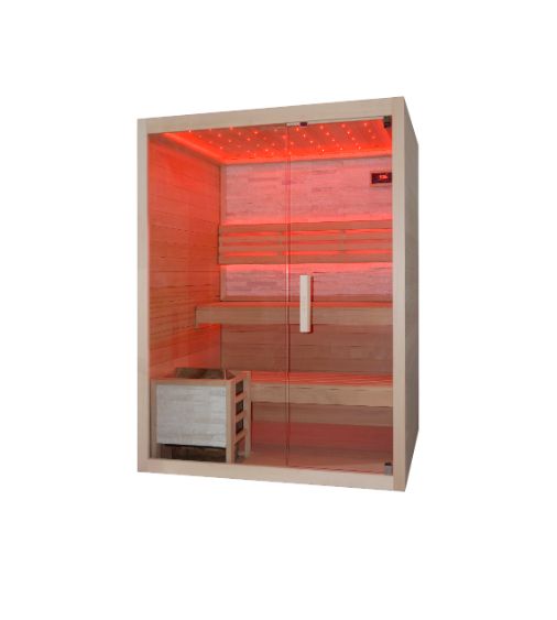 finska sauna - premium - 1500 x 1300 x 2005 mm - slika 6