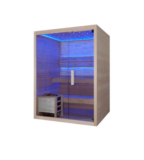 finska sauna - premium - 1500 x 1300 x 2005 mm - slika 7