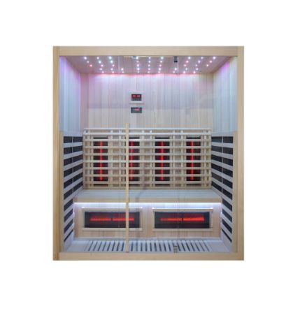 IR infracrvena SAUNA – full spectrum + karbonski grijači 180x120x200
