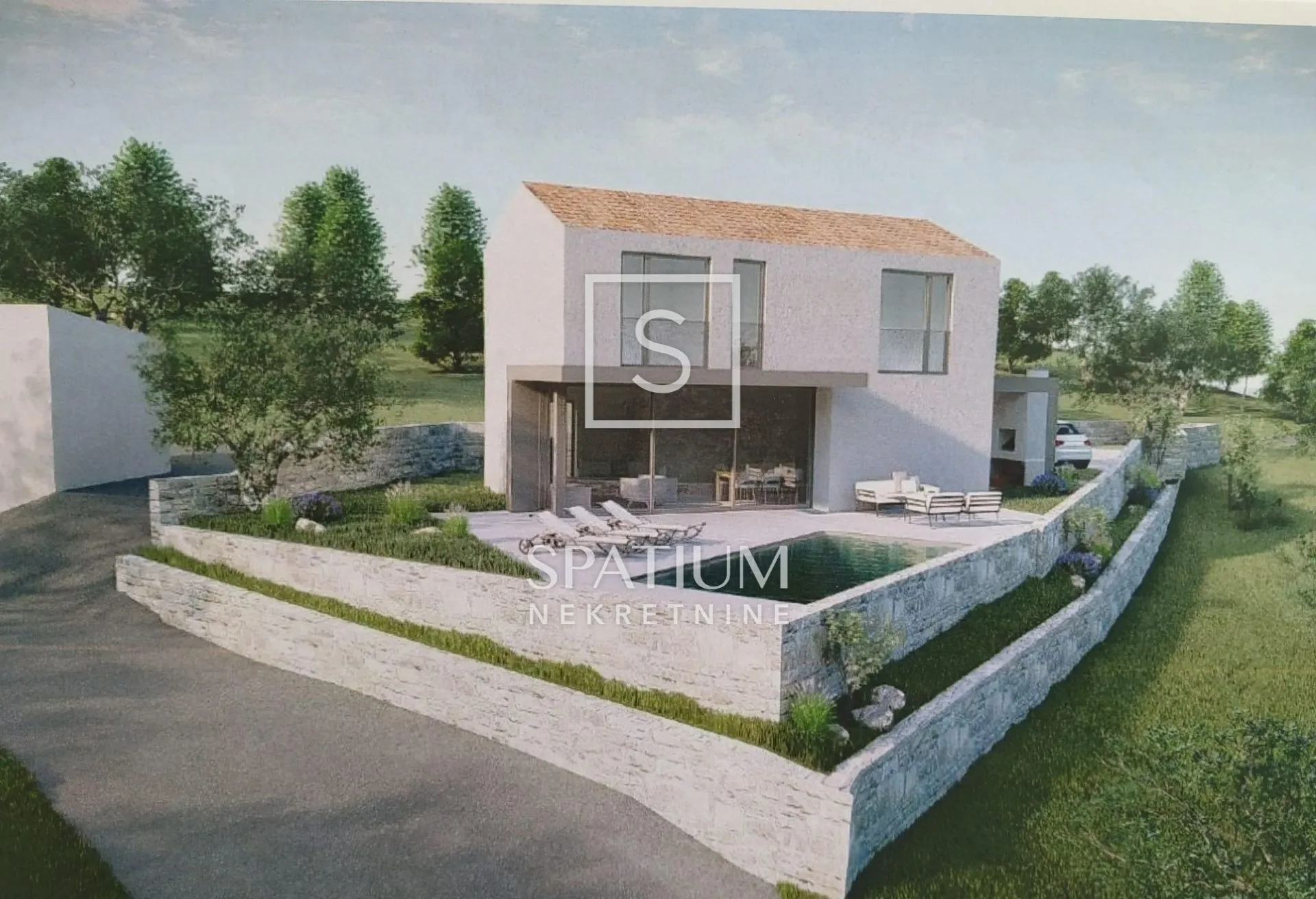 soline, zemljište s građevinskom dozvolom - slika 2