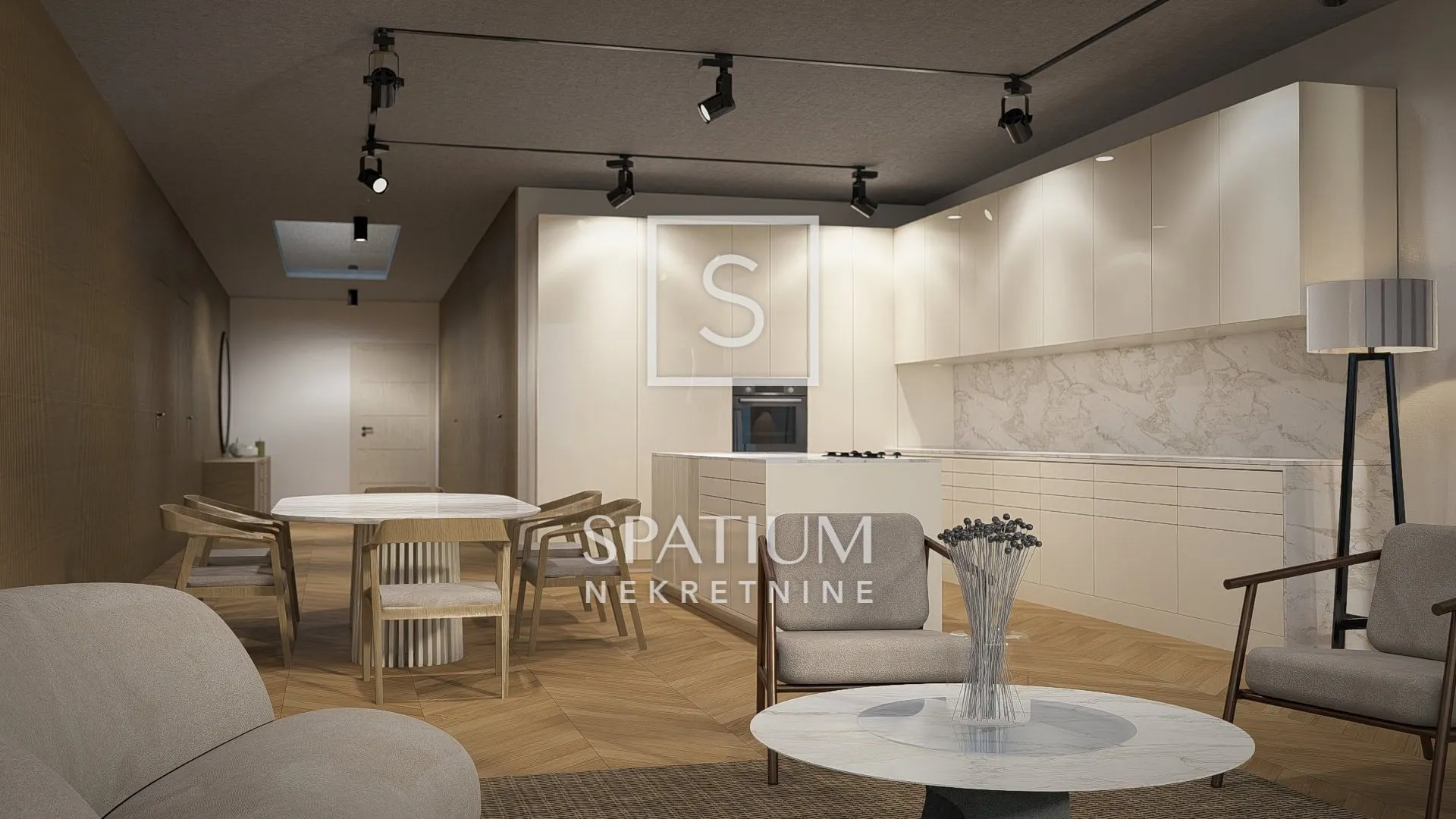 ičići, penthouse s privatnim krovnim bazenom - slika 7