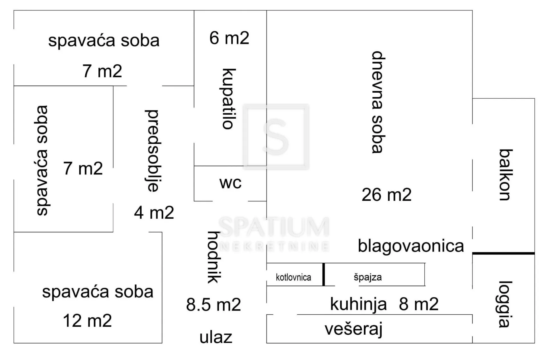 rovinj, četverosobni stan s pogledom na more - slika 13