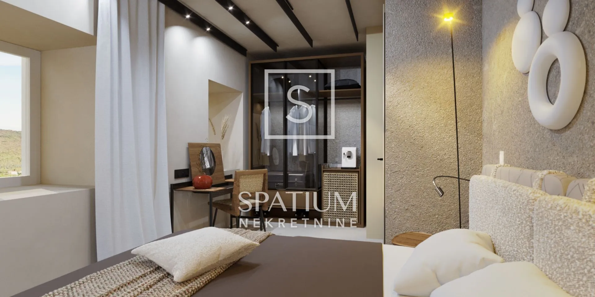 labin, kuća s panoramskim pogledom na more, građevinska dozvola i projekt za hotel - slika 6