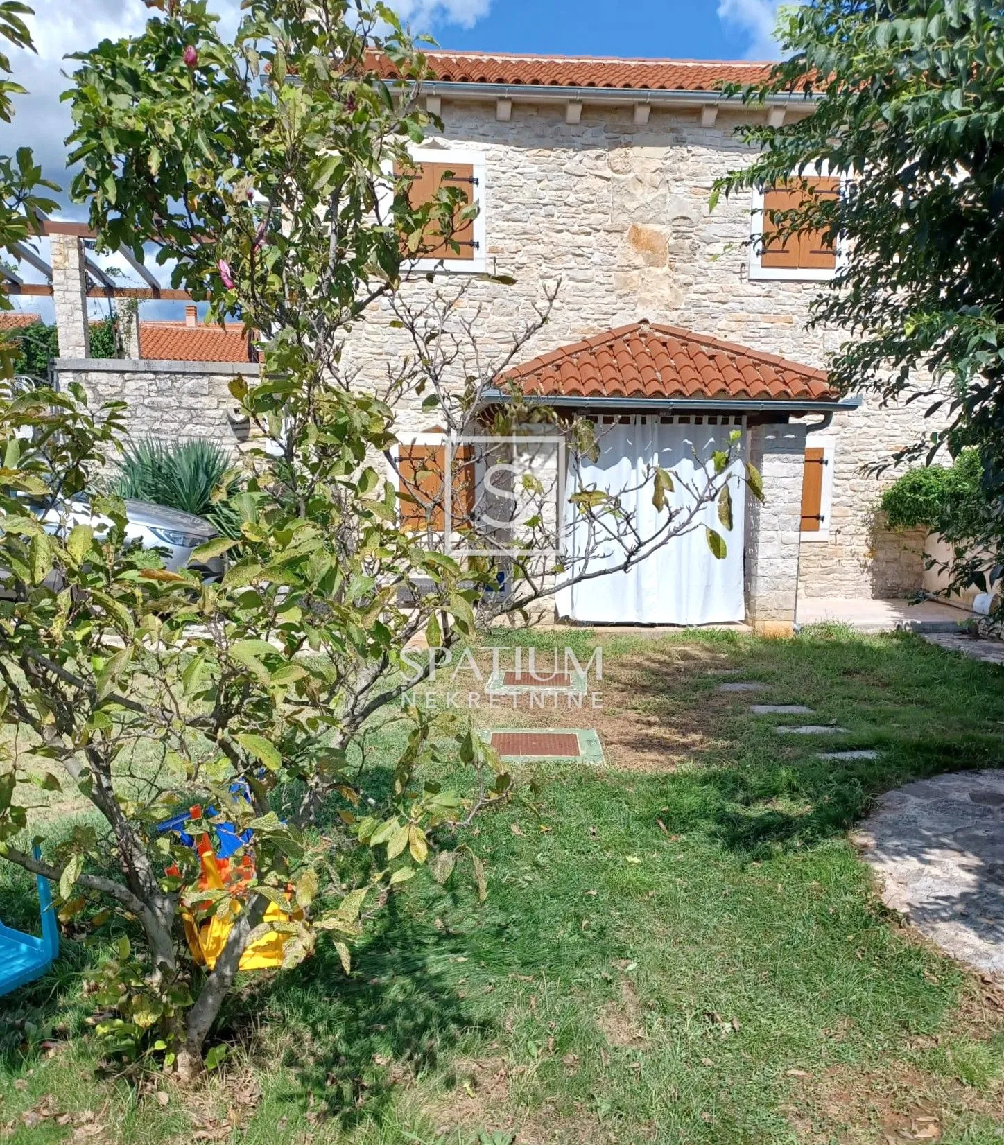 šarići, marčana, kamena kuća s bazenom - slika 2